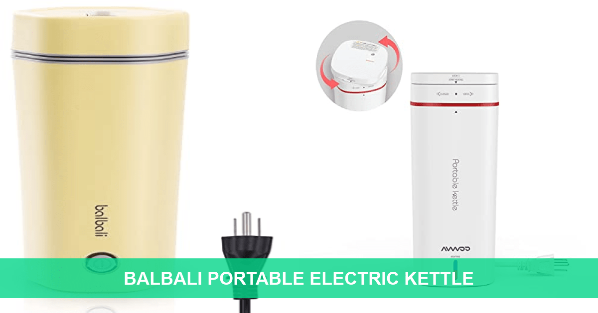 Balbali Portable Electric Kettle