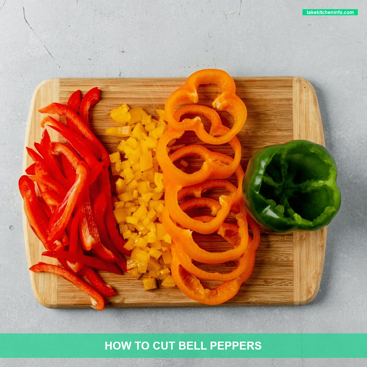 How To Cut Bell Peppers