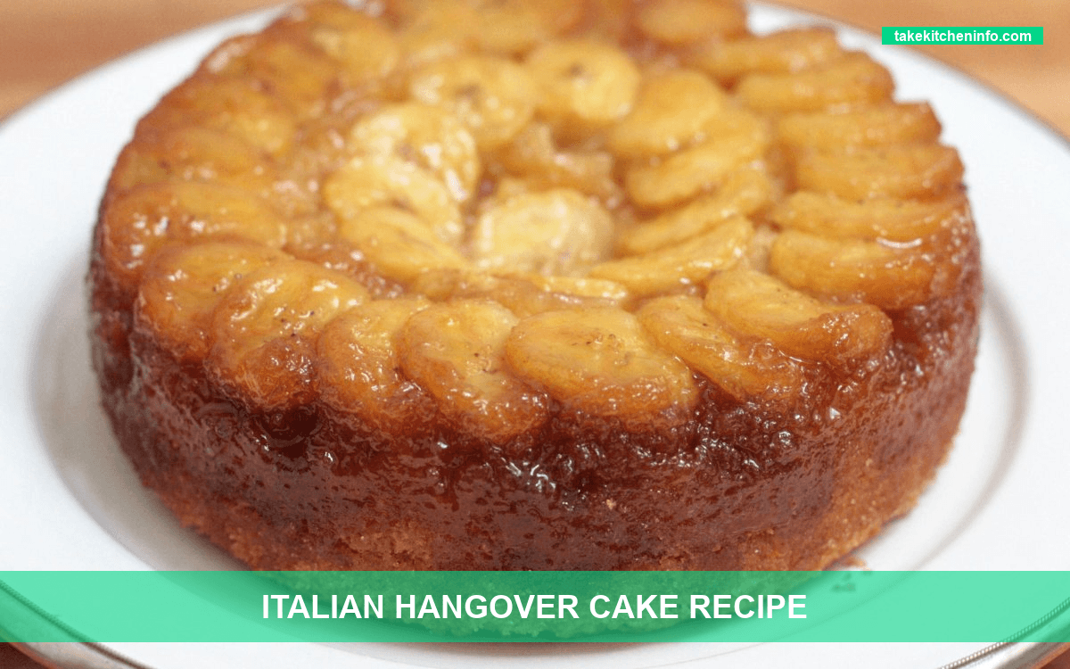 Italian Hangover Cake Recipe
